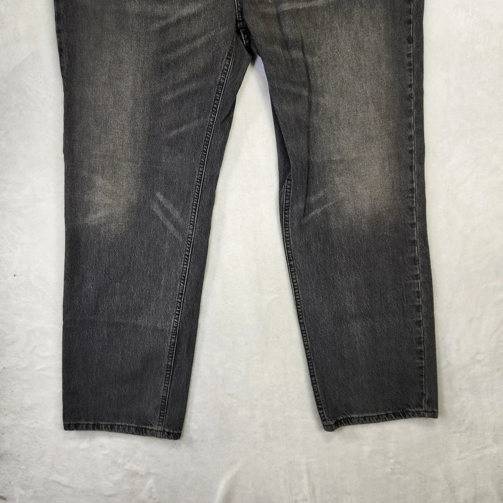 Levis 541‎ Mens Athletic Taper Stretch Jeans Faded Black 42x32 18181-0301
